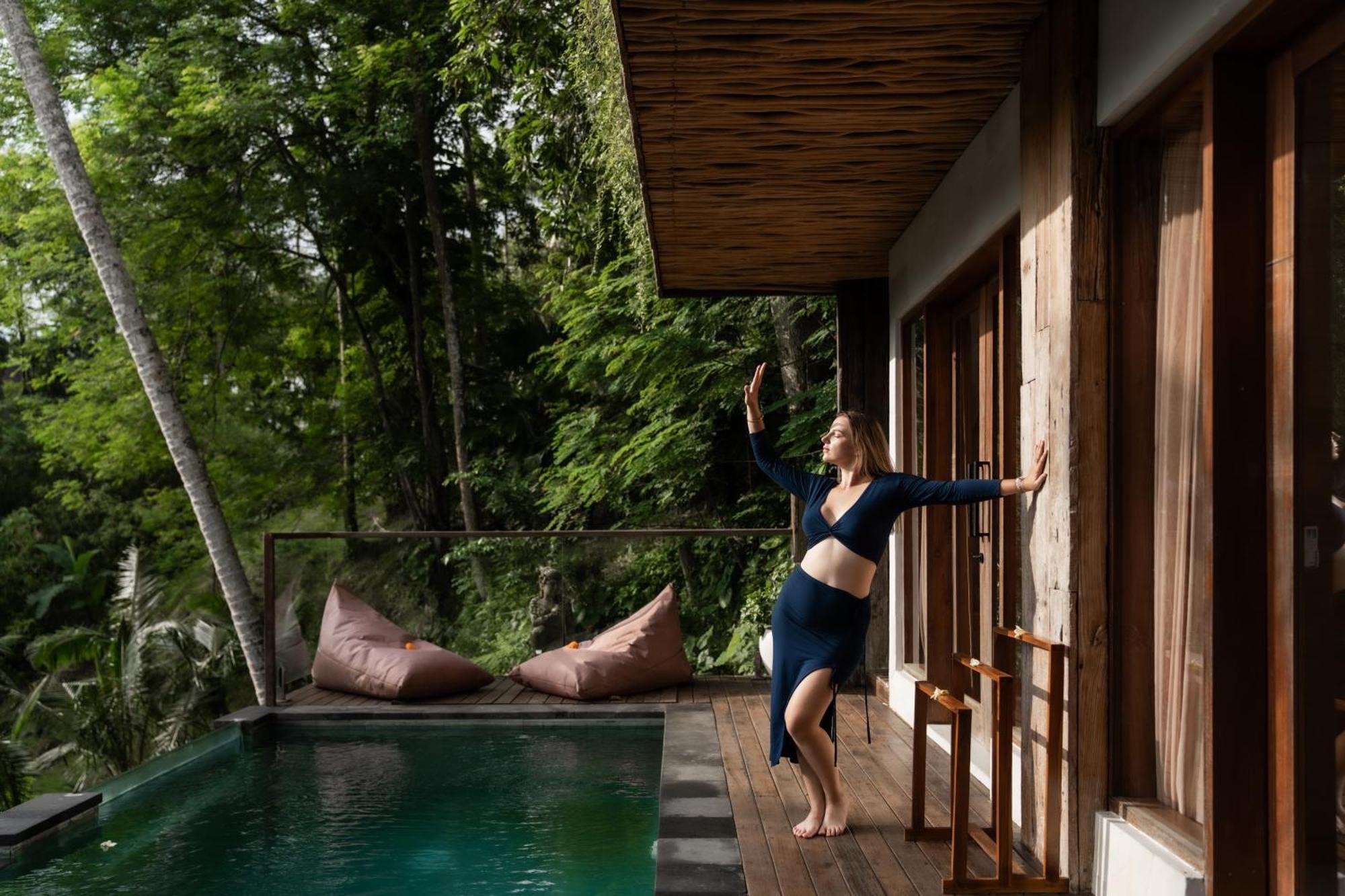 Ubud Riverside Villa المظهر الخارجي الصورة
